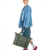 BORSA DA VIAGGIO MONOCOLORE KAKI