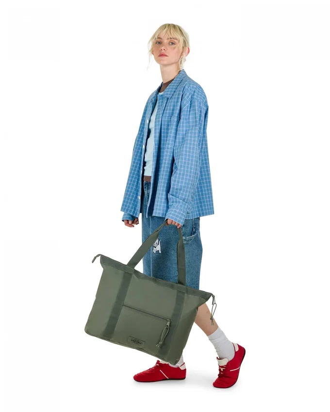 BORSA DA VIAGGIO MONOCOLORE KAKI