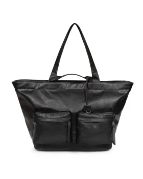 EGON TOTE LARGE IN ECOPELLE